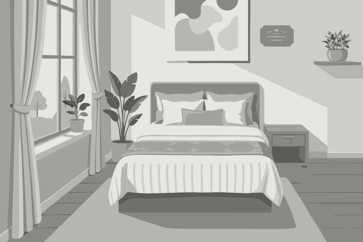 Premium Double Room with Two Double Beds and City View
